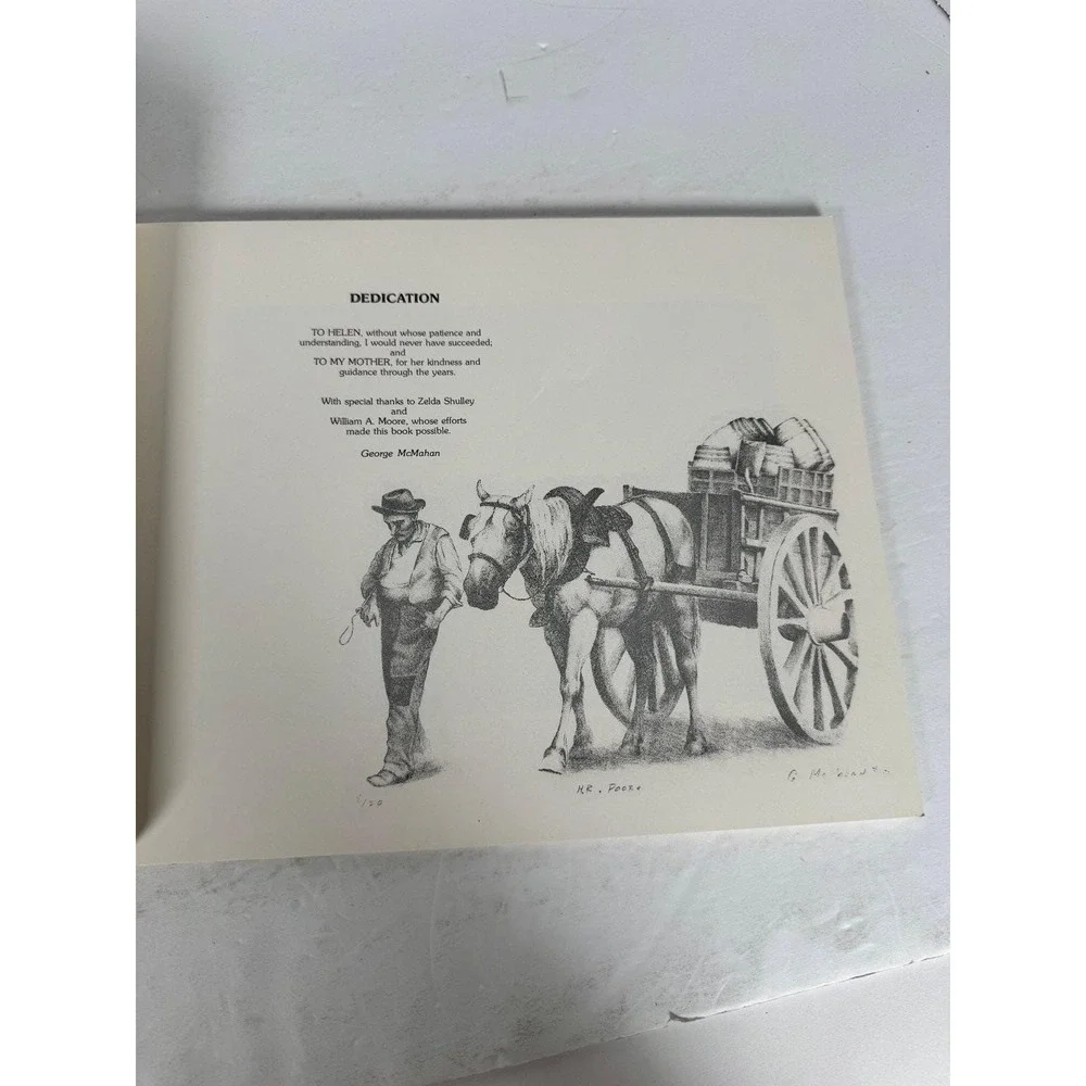 G.E. McMahan The Man & His Art 1980 Zelda Shulley Illustrated Klamath Pioneer